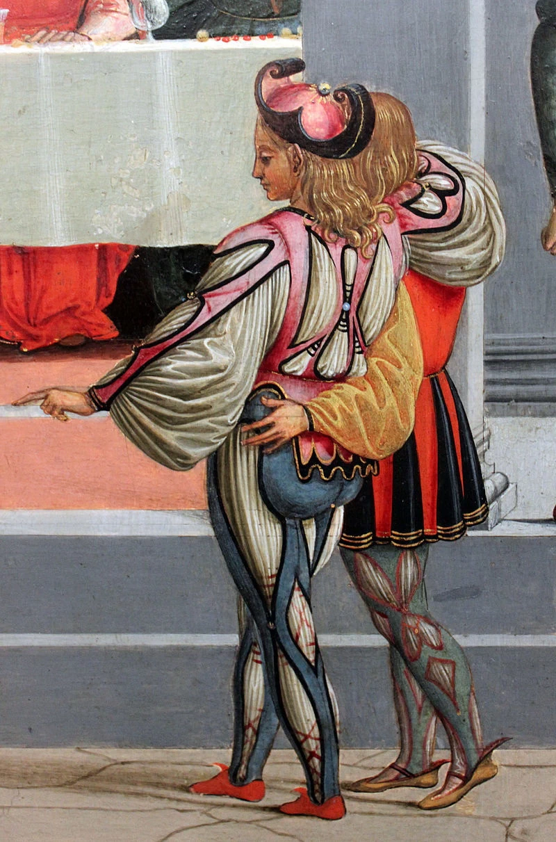 Scene dalle storie di Tobia - dettaglio, Staatliche Museen, Berlin